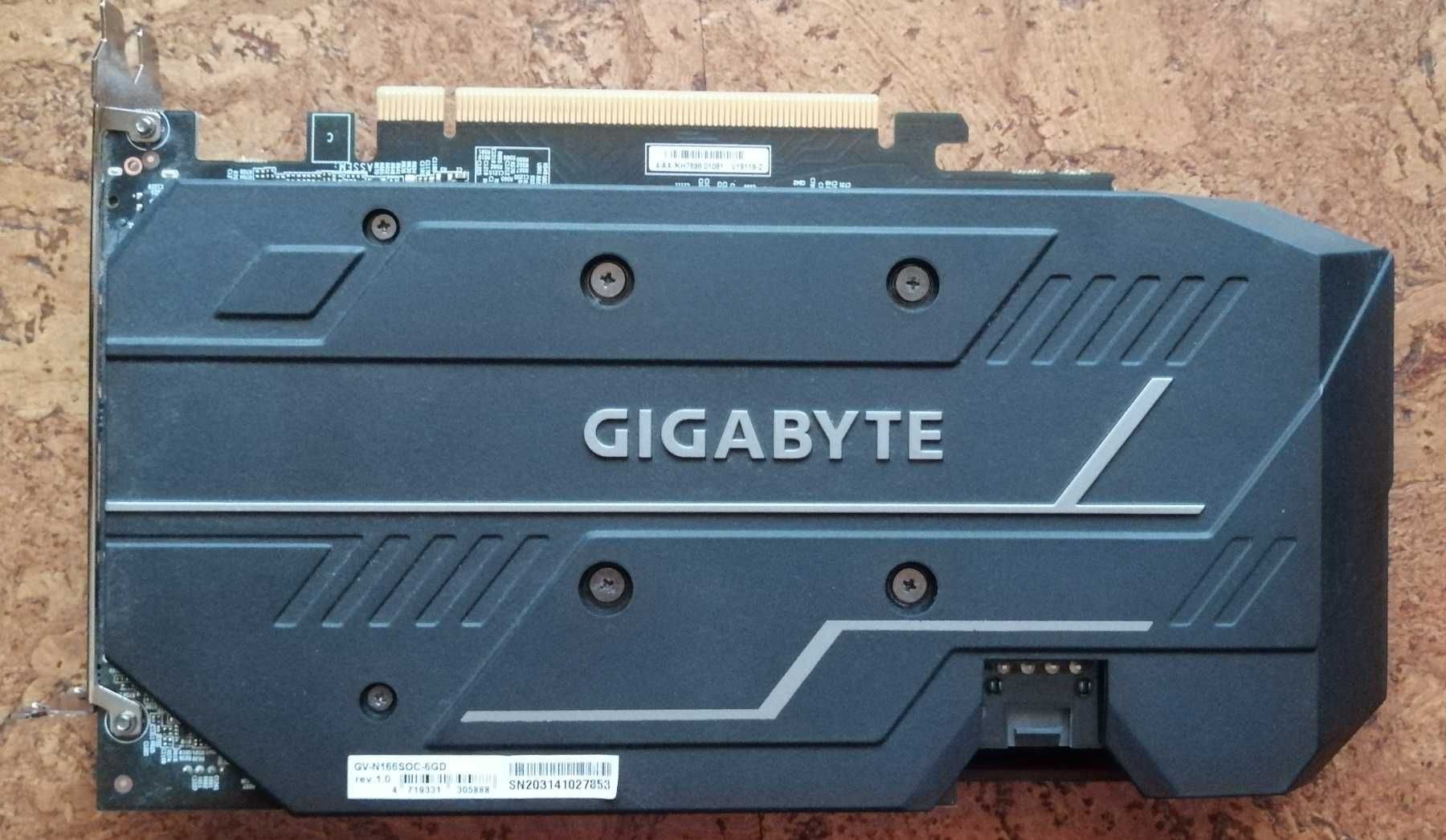 Видеокарта GIGABYTE GEFORCE GTX 1660 SUPER OC 6G - Гаранция!