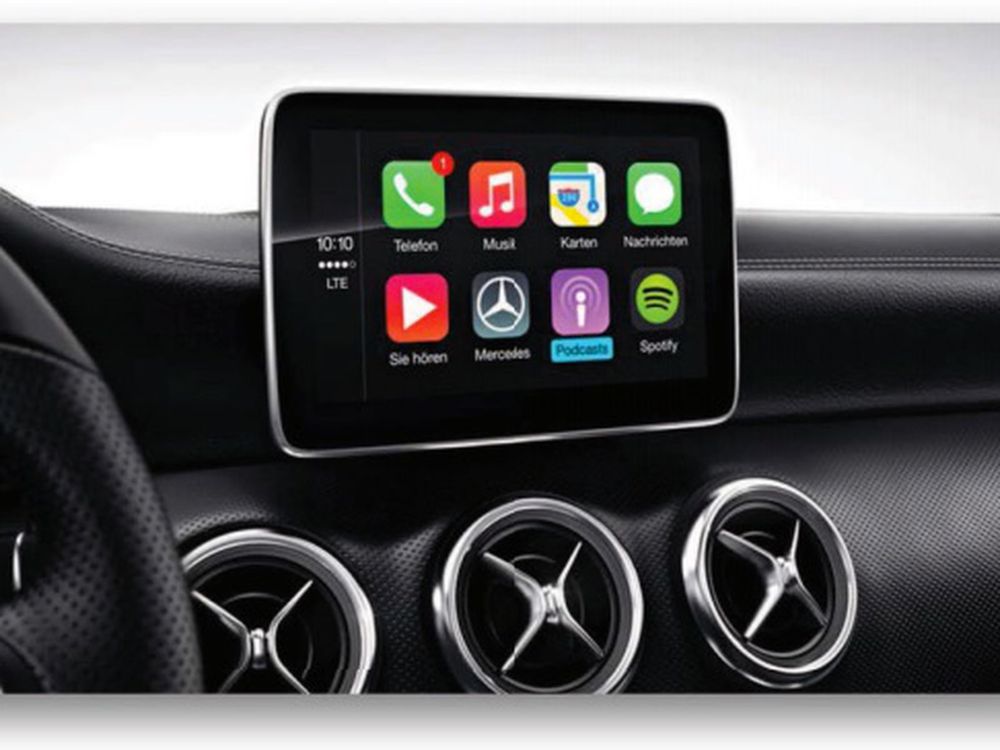 Apple Carplay & Android Auto Mercedes A B CLA CLS GLA GLE GLS