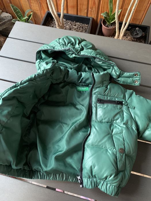 Зимно яке Benetton с гъши пух