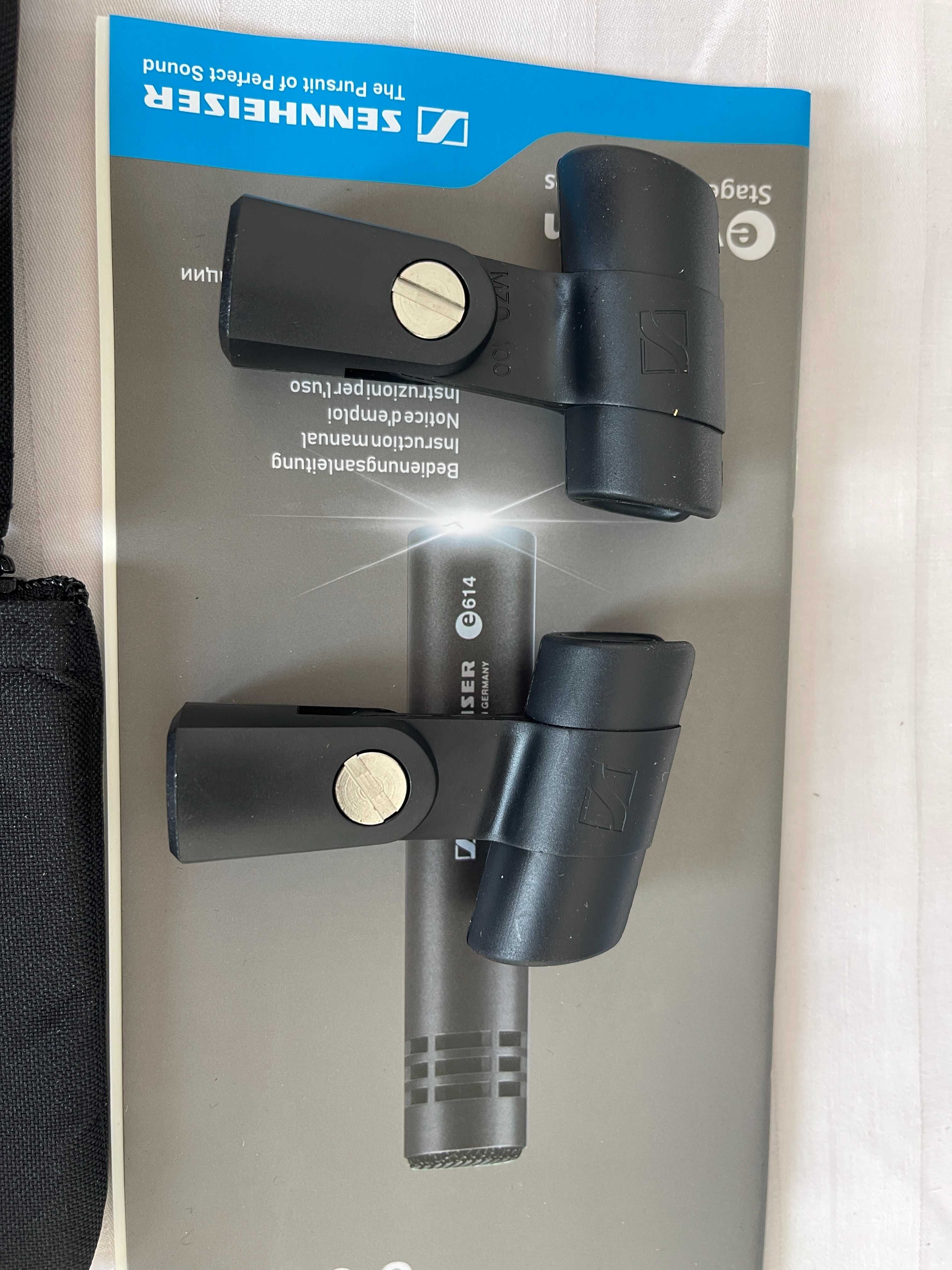 Продавам 2 броя микрофони Sennheiser e614 – като нови