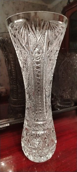 Шикарные, большие, редкие вазы для цветов. 36 и 26см.