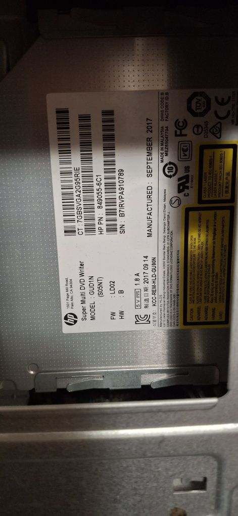 Компьютер HP Prodesk 600 G3 MT
