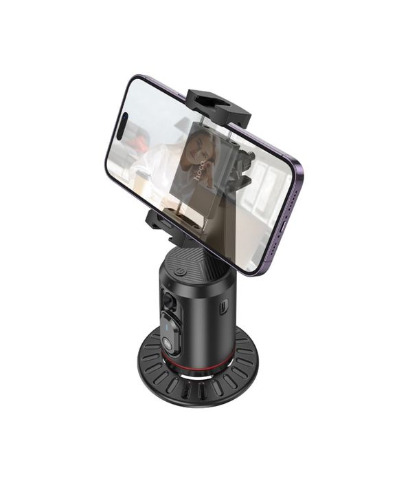 Suport Telefon Selfie Rotativ Automat cu Recunoastere Faciala