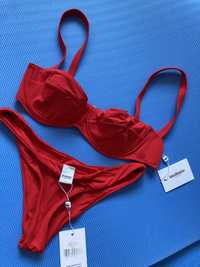 Costum baie Matinee rosu