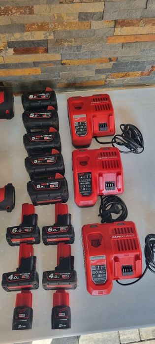 Set Pistoale Cuie Milwaukee M18-M12 Brushless Fuel