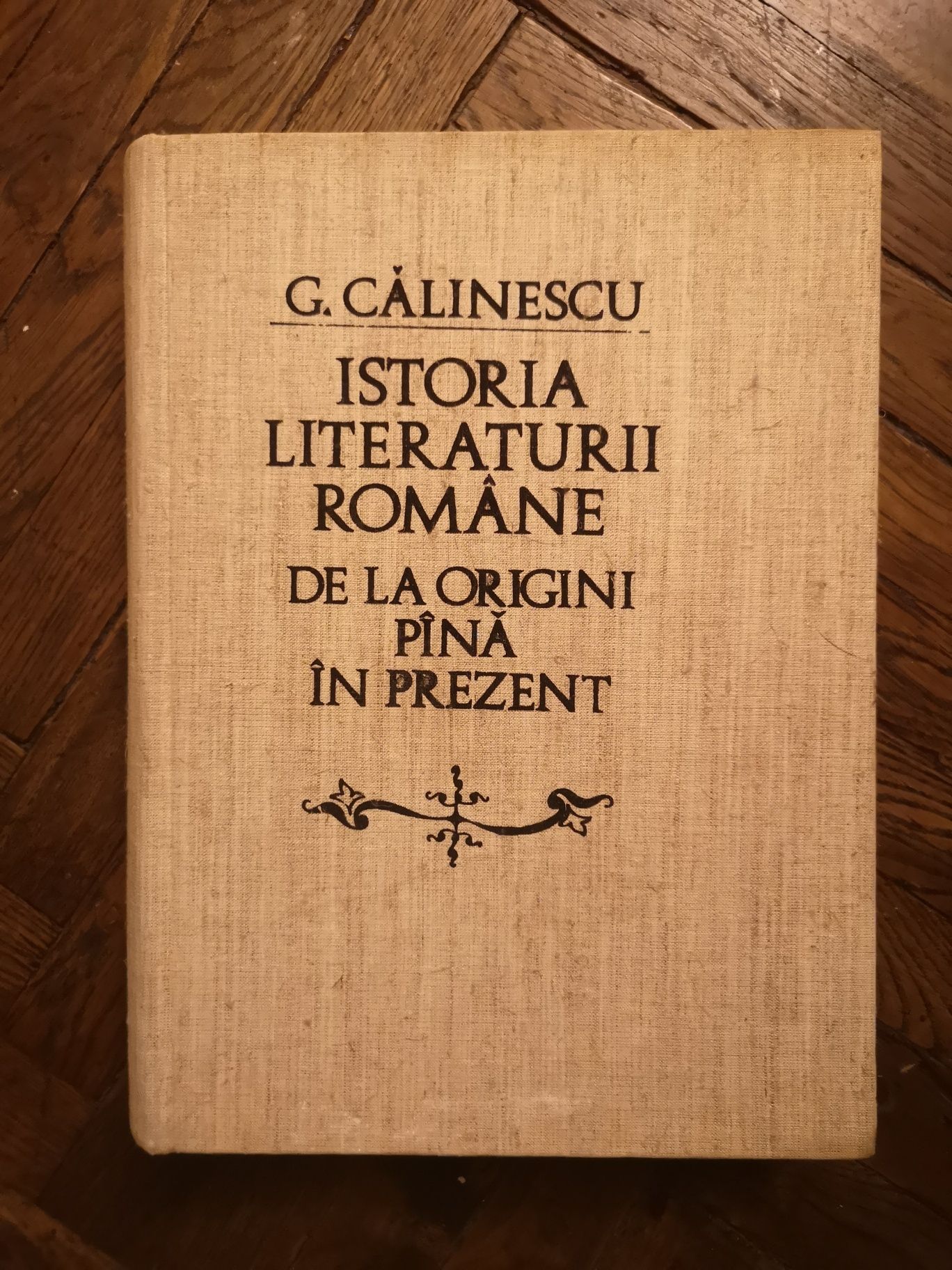 Istoria literaturii române, George Călinescu
