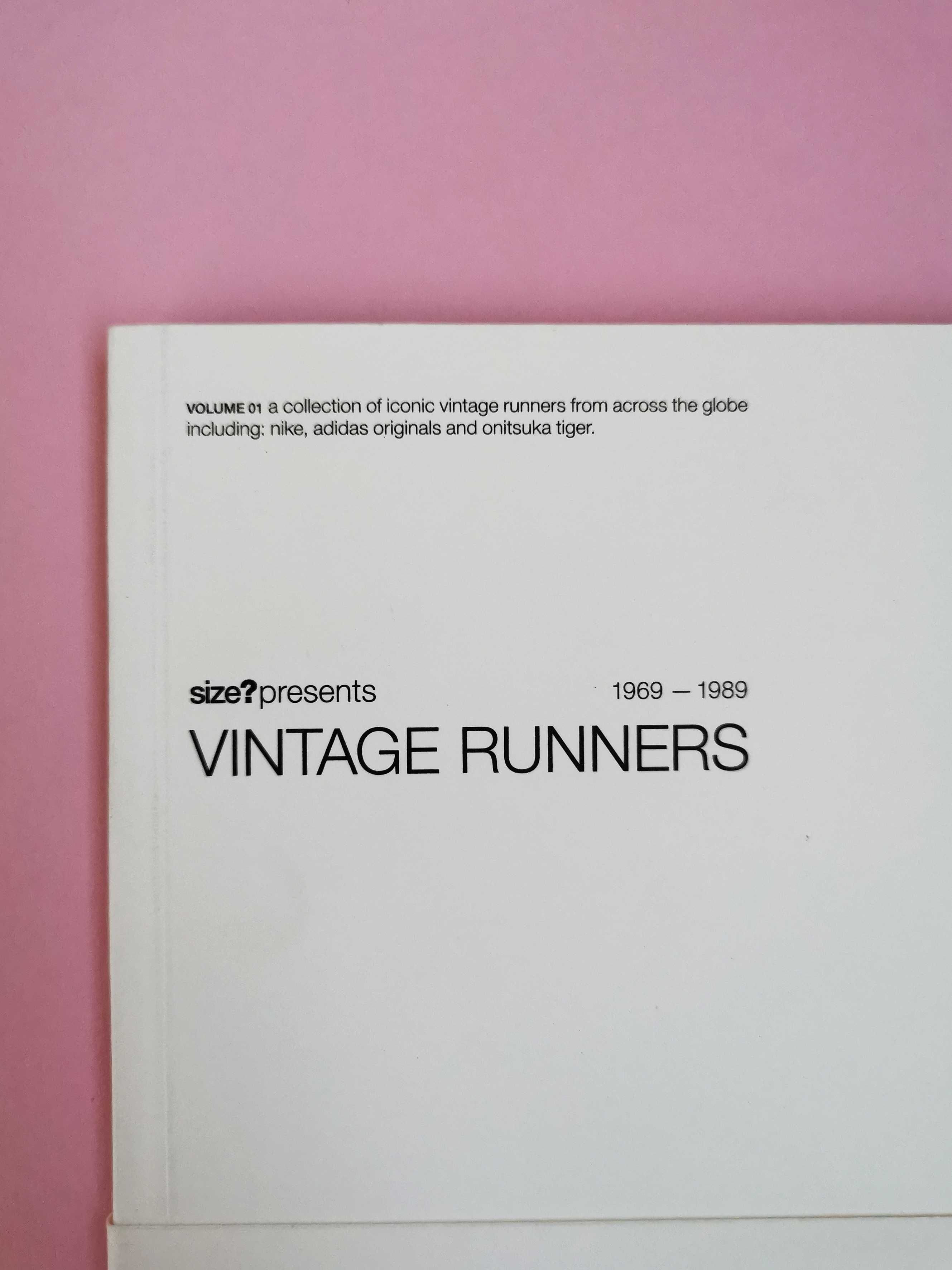 Size? pres Vintage Runners 1969-1989 carte book sneakers adidasi