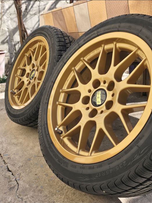 BBS RX203 17" 5x120 с зимни гуми