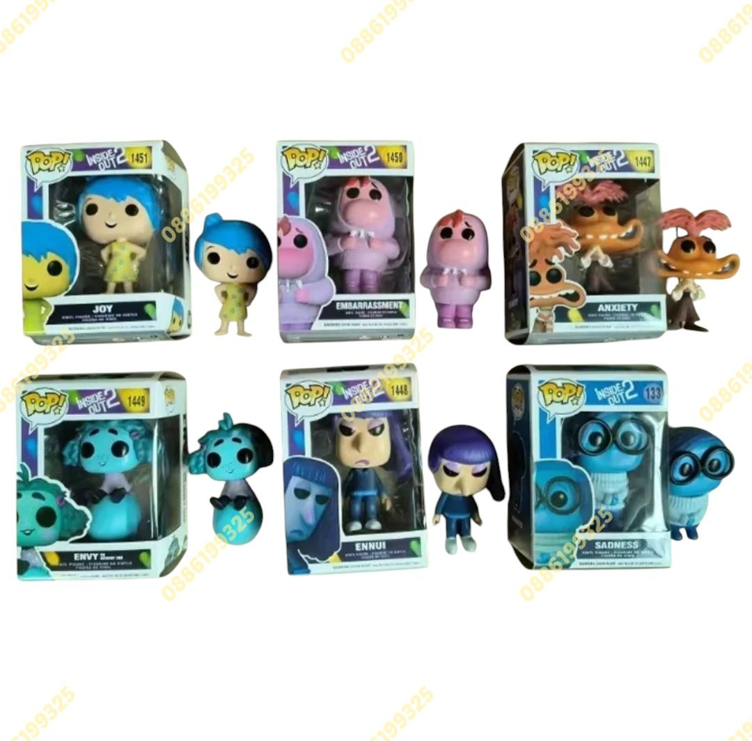 Funko POP Фигурки Отвътре Навън Outside Out 2 Фънко поп фигурки