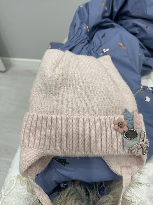 Детская шапка зимняя