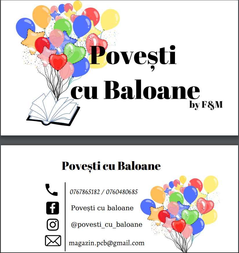 Baloane aniversare (Cifre/Litere/Latex/Desene animate) Baloane Heliu