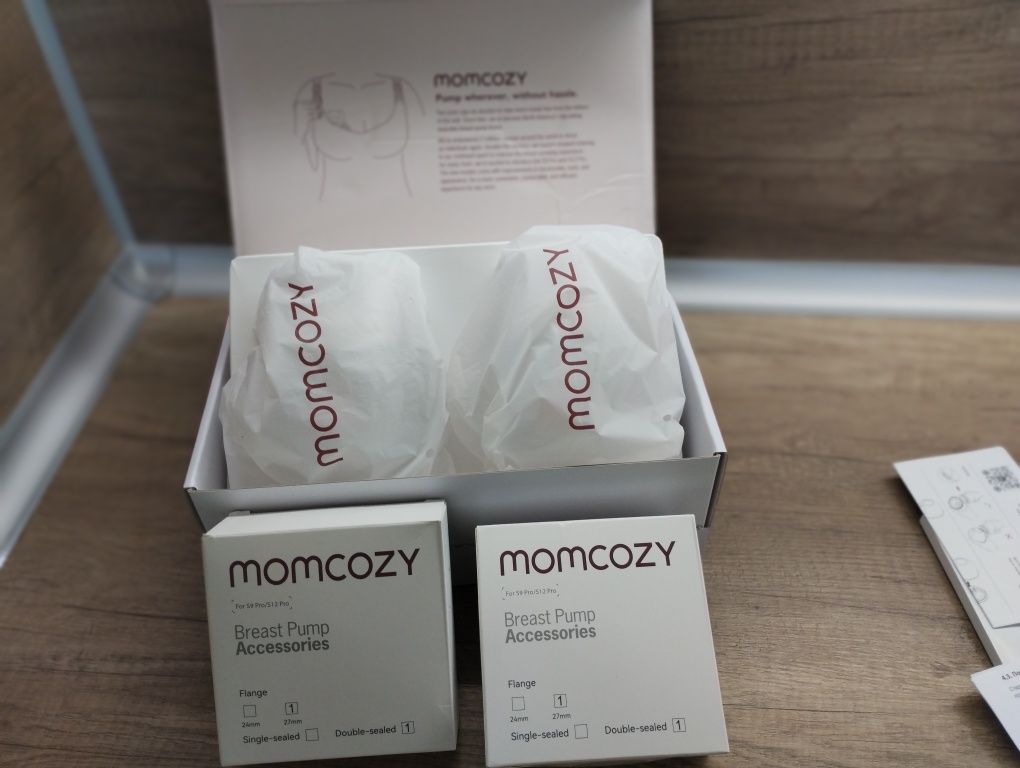 Momcozy S12 pro - двойна електрическа помпа за кърма. С гаранция!