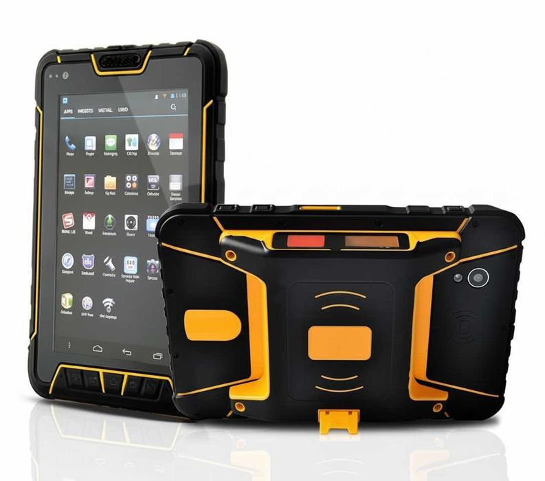 Два защищенных промышленных планшета со сканером кодов, RFID и NFC