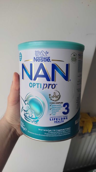 Nan 3 OptiPRO, 2 cutii (800 gr/cutie)