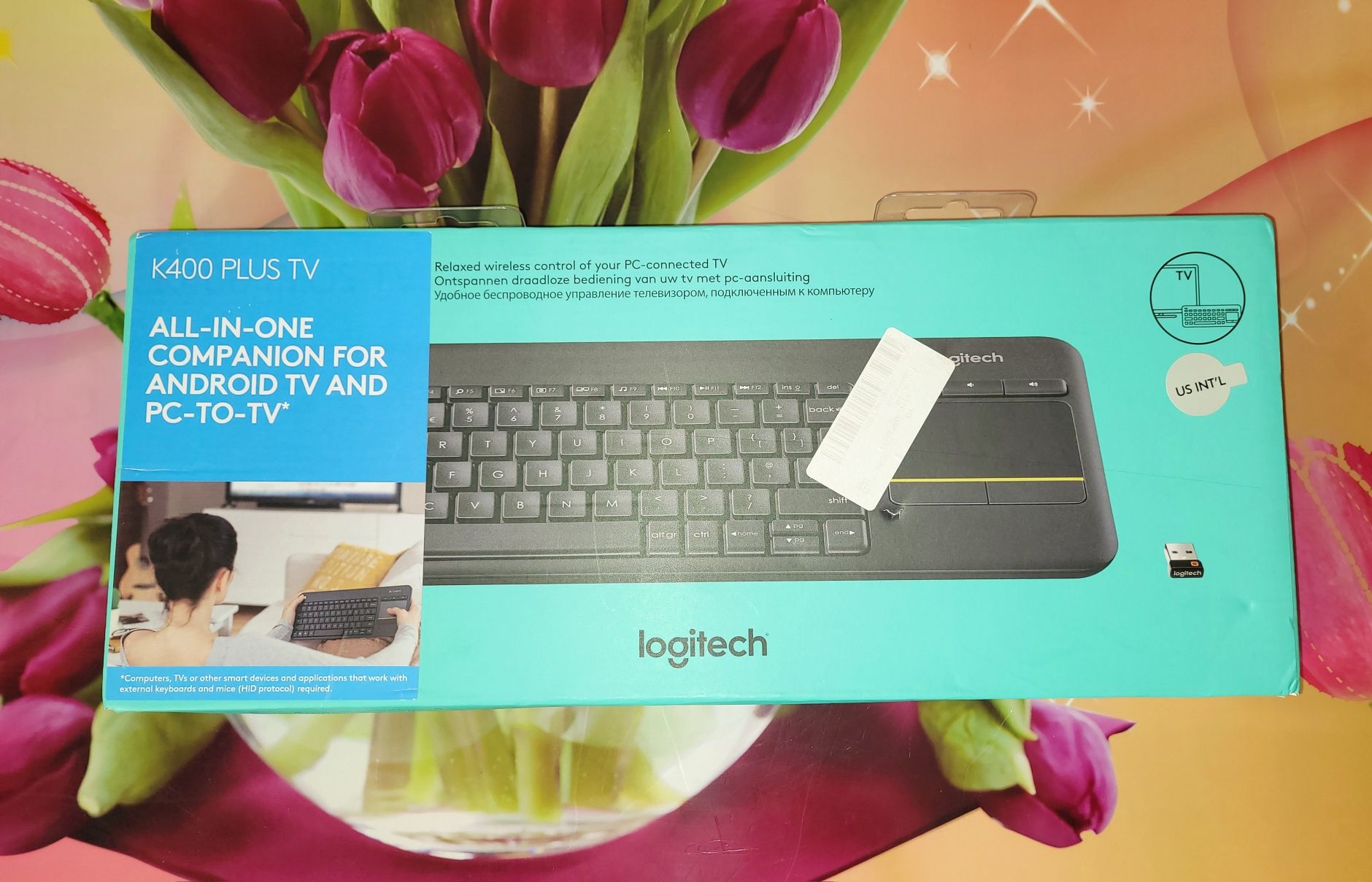 Tastatură Wireless LOGITECH Touch K400 Plus