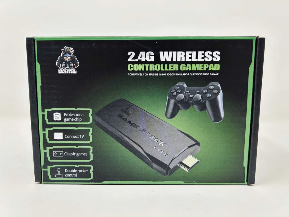 Безжична Ретро Игра Конзола Game Stick HD HDMI с 10000 игри 2джойстика