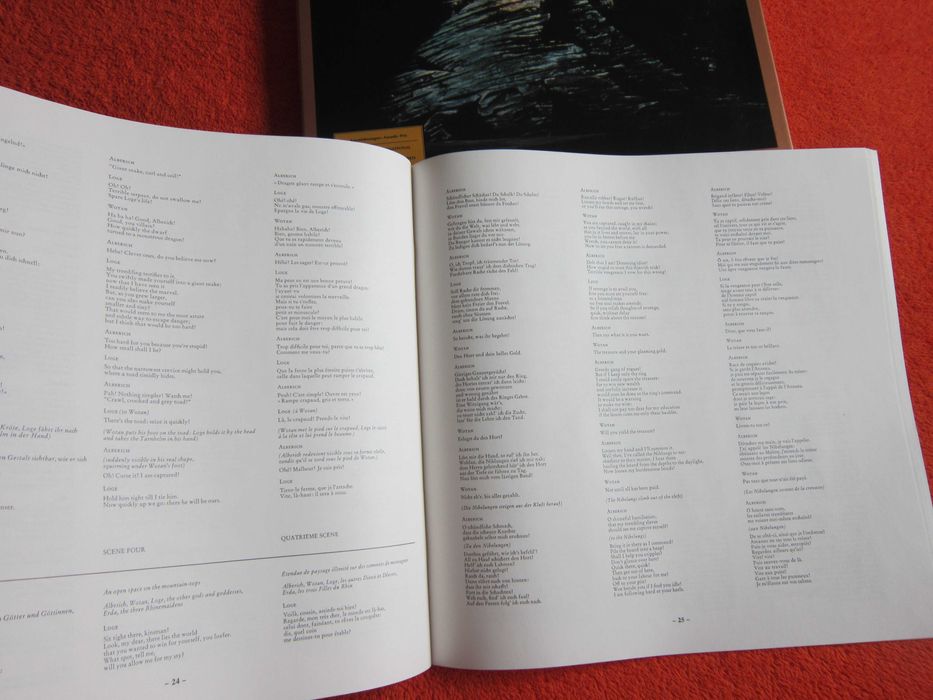 cadou deosebit rar Das Rheingold (Aurul Rinului) Wagner Karajan 1970