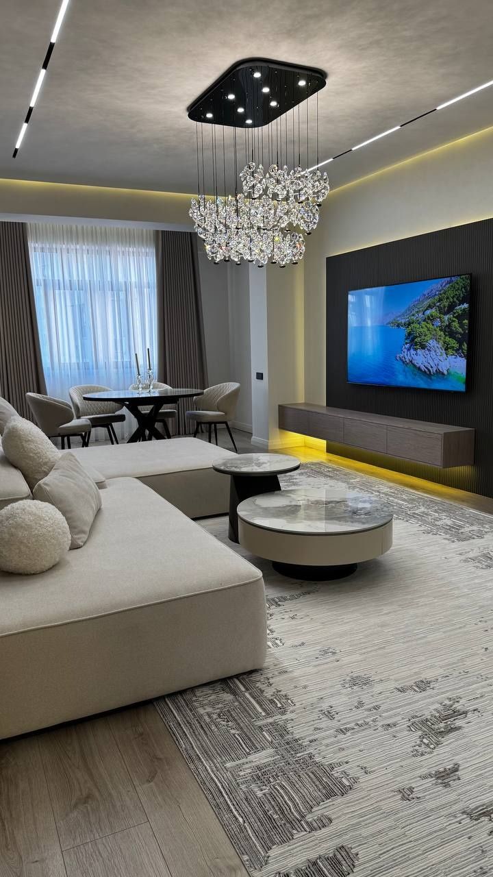 Сдаёться новая квартира в новостройке  ул Чехова Ойбек 2/5/9. 70м²