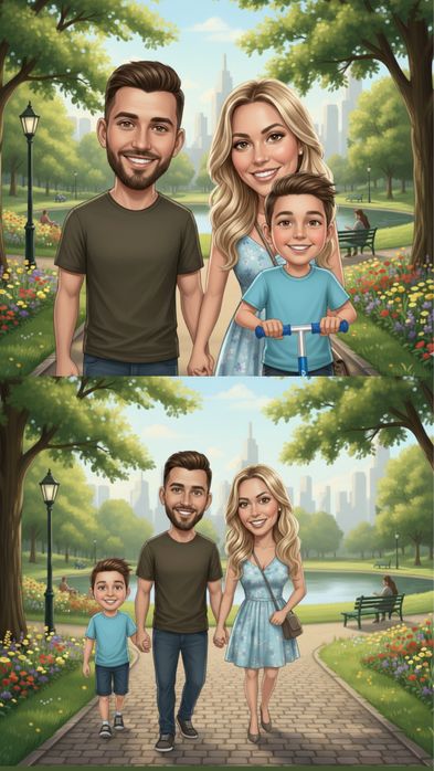 Дигитални снимки и карикатури – уникален подарък или спомен!