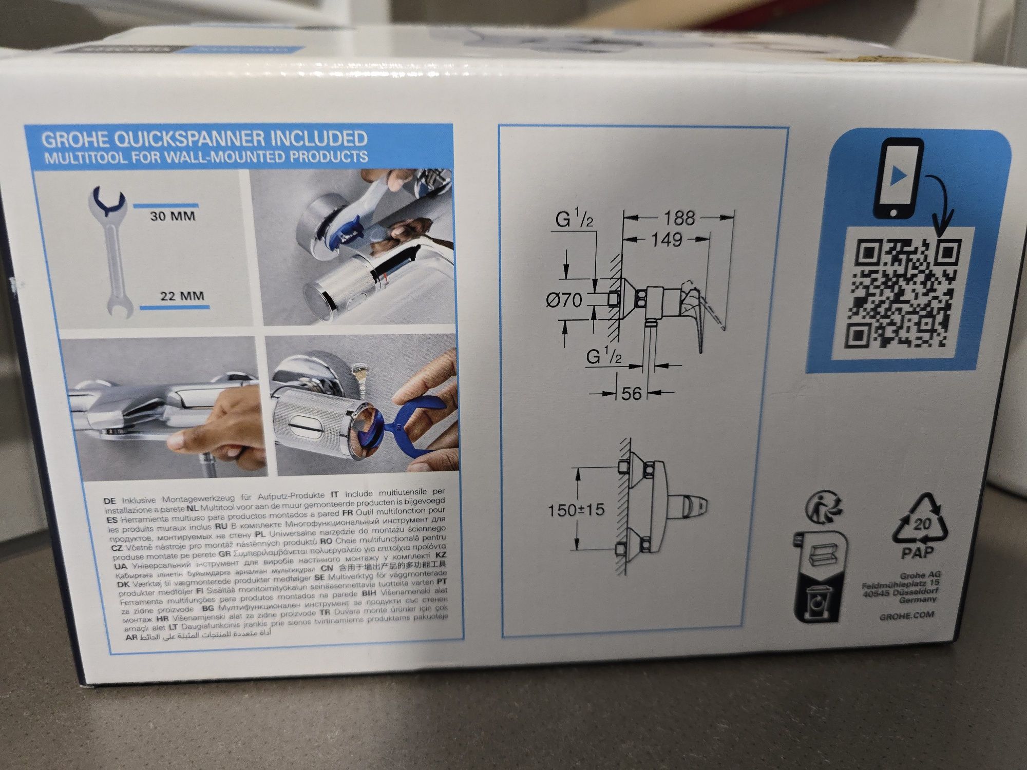 Baterie Grohe NOUA