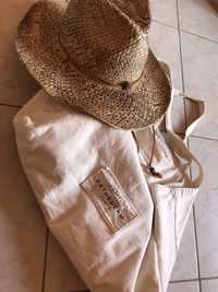 Плажна чанта и шапка