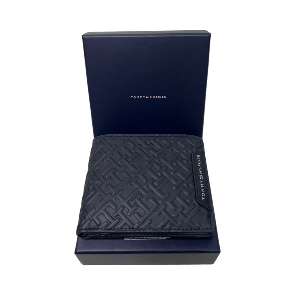 Оригинален мъжки портфейл Tommy Hilfiger AM0AM11115_BLU_0GZ