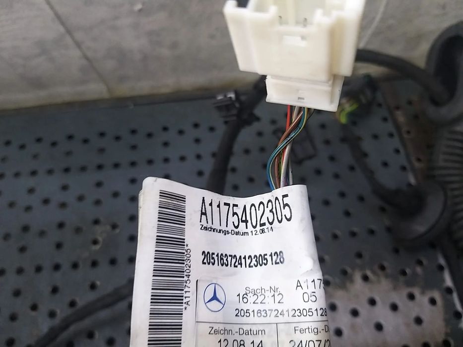Cablaj instalatie electrica usa stanga spate mercedes cla x117 a1175402305