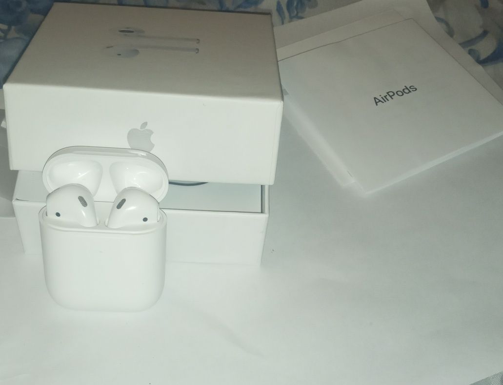 Airpods 2_2 sotiladi Dubaydan olib kelingan