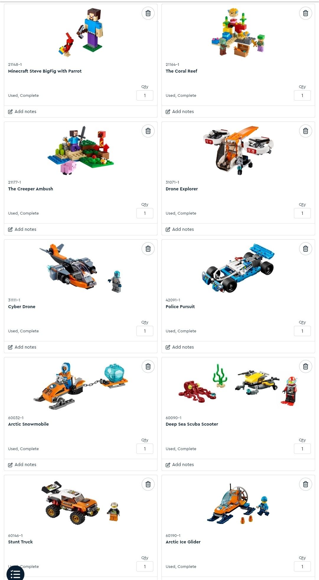 Vând lego urgent