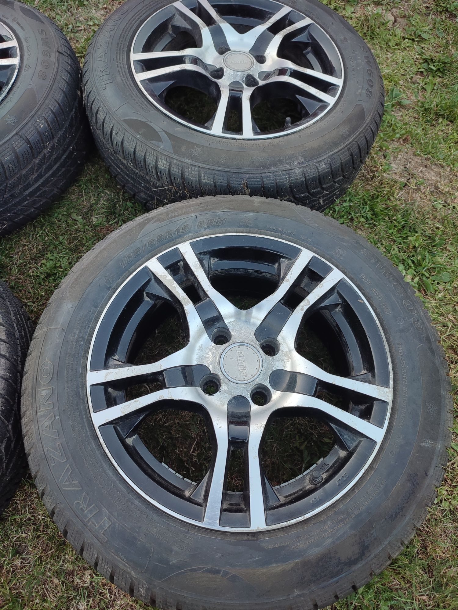 Set 4 roți – jante aliaj 15” + anvelope iarnă DOT 2024