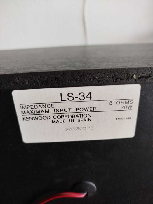 Boxe Kenwood model: LS-34. in stare perfecta! functionale!