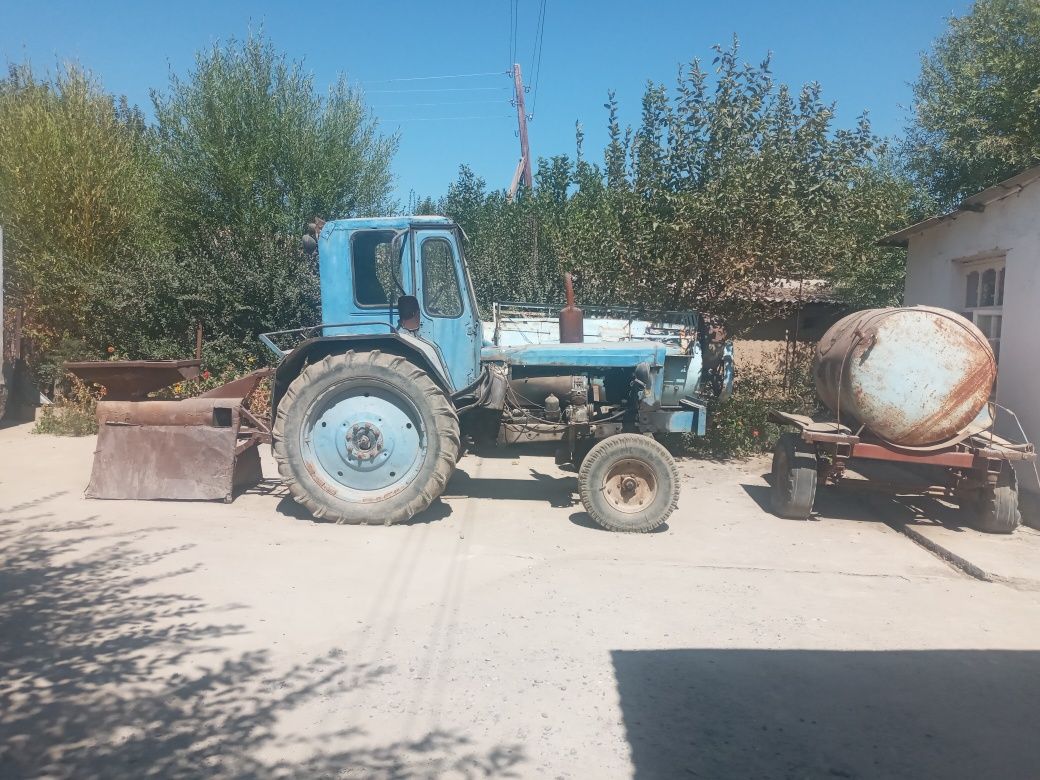 Traktor 28. Kanbayinlar. Suv bochka.