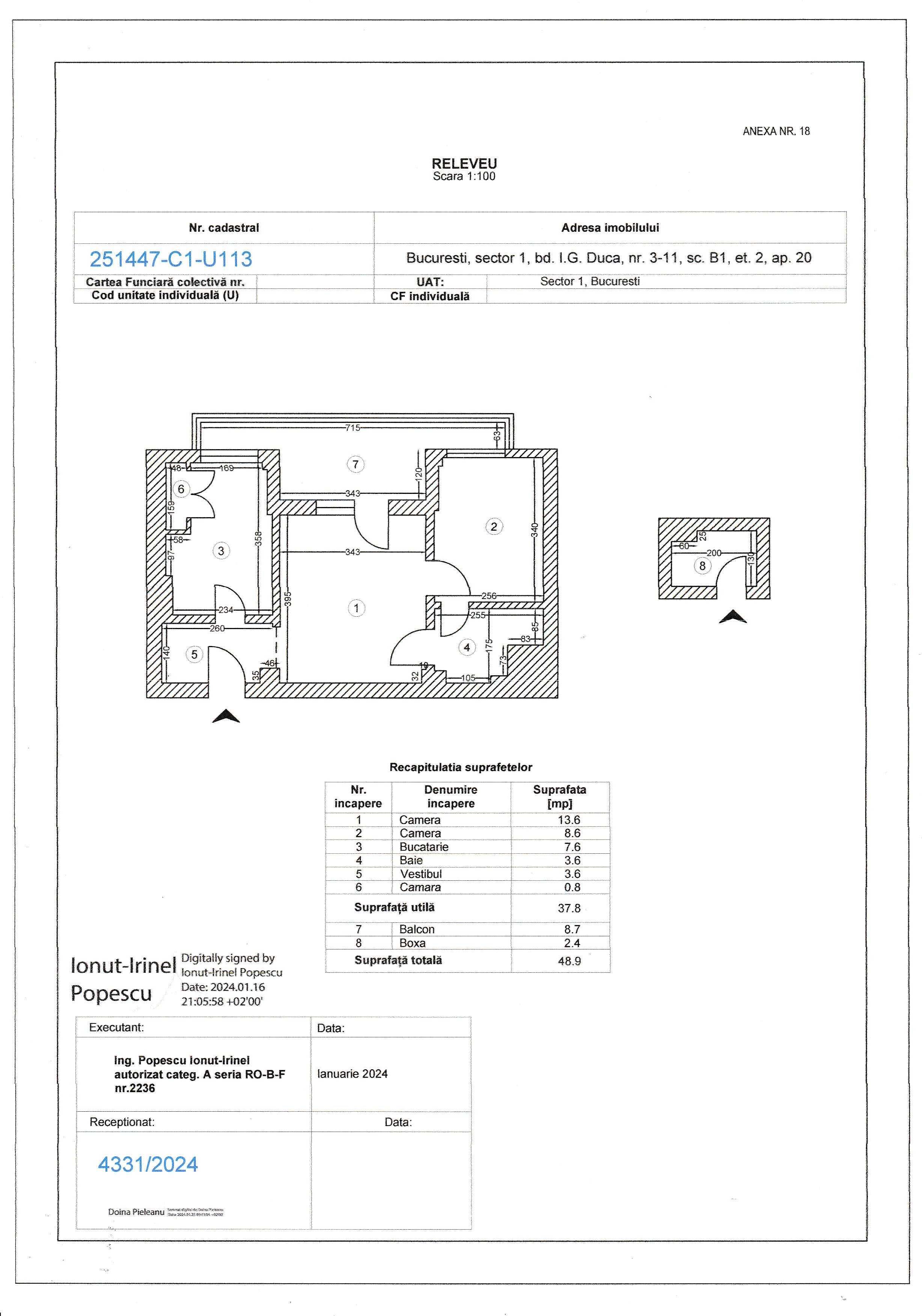 Apartament Gara de Nord