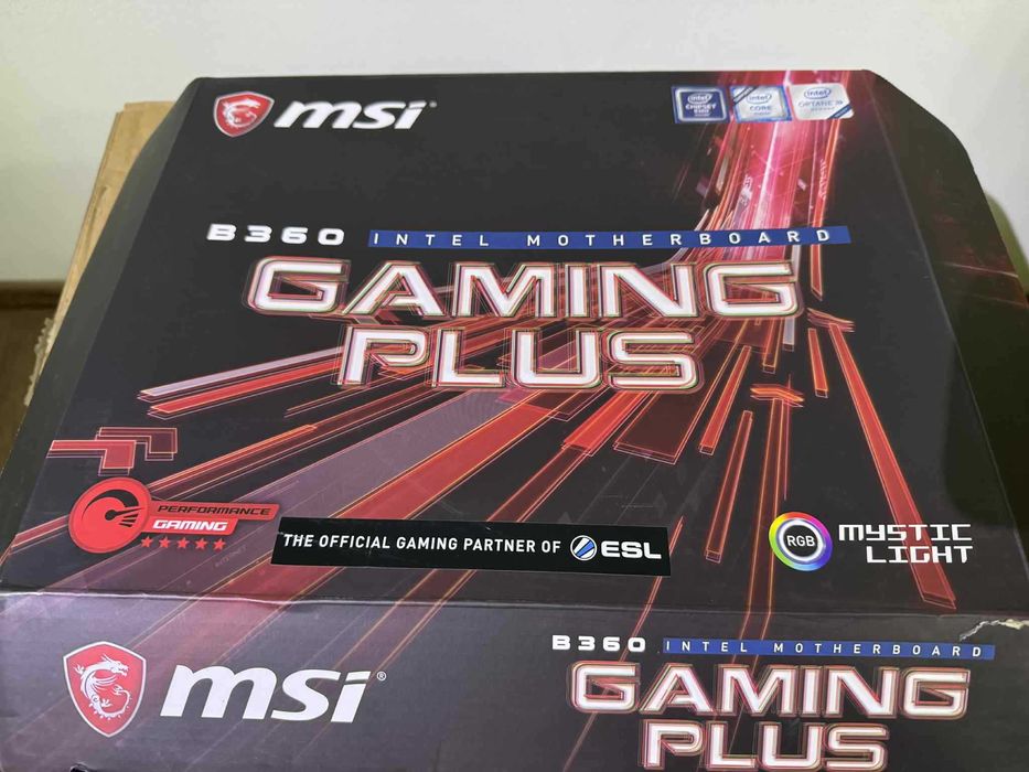 Placa de baza MSI B360 GAMING PLUS - socket 1151 (4-5 PINI INDOITI)