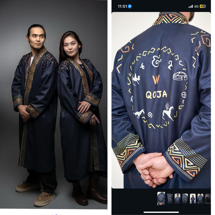 Рулық қазақша Қожа шапаны