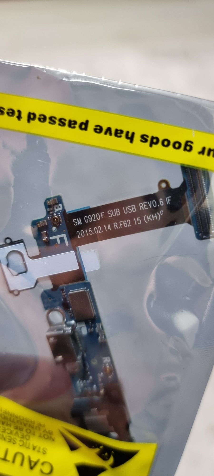 Samsung Galaxy S6 G920F - Conector de Încărcare + Cablu flex + Microfo