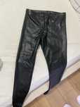 Pantaloni tip leggings imitatie piele