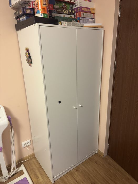 Dulap depozitare alb