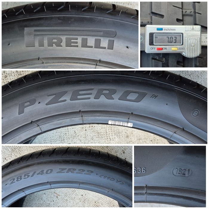 O bucată 285/40 R22 vară - una Pirelli
