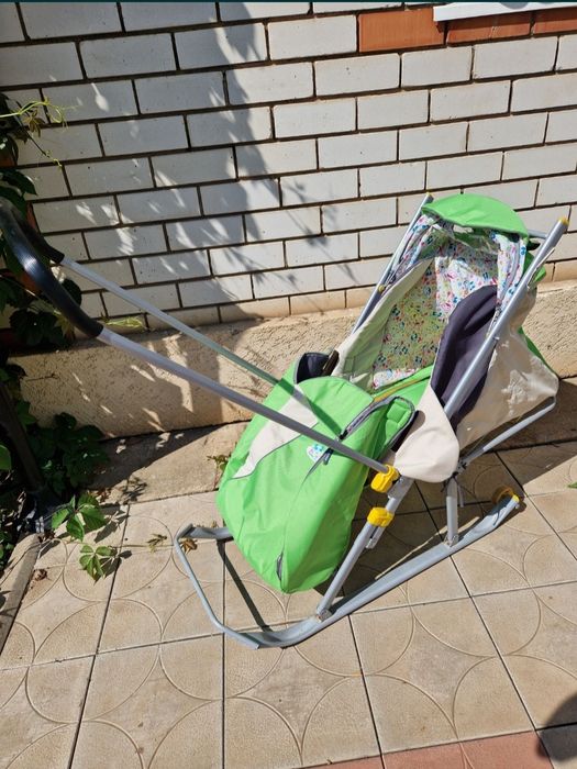 Санки-коляска детские