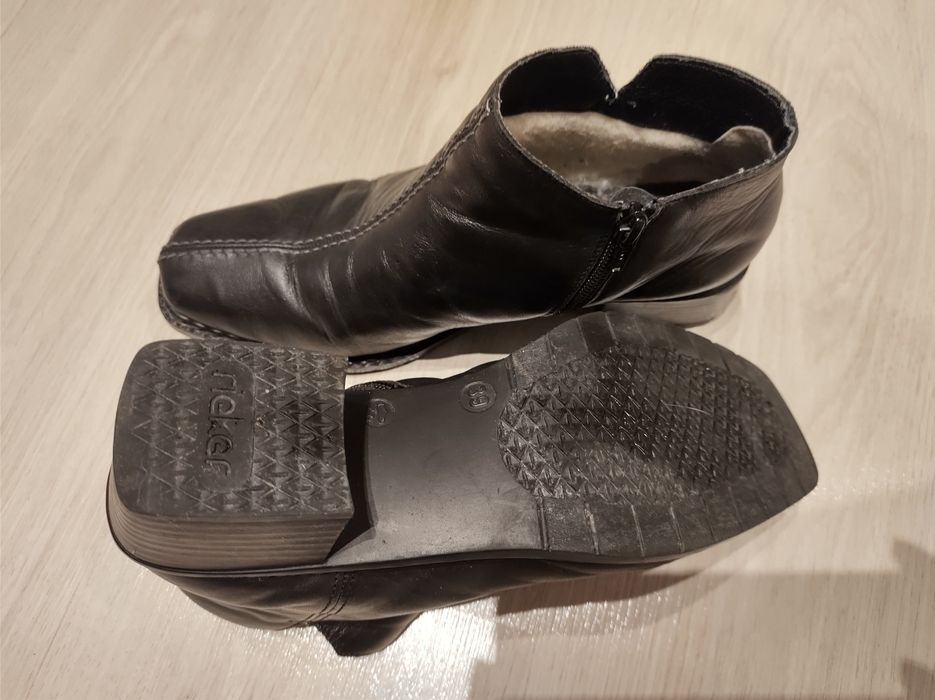 Ghete/ Cizme Rieker piele naturala nr 39