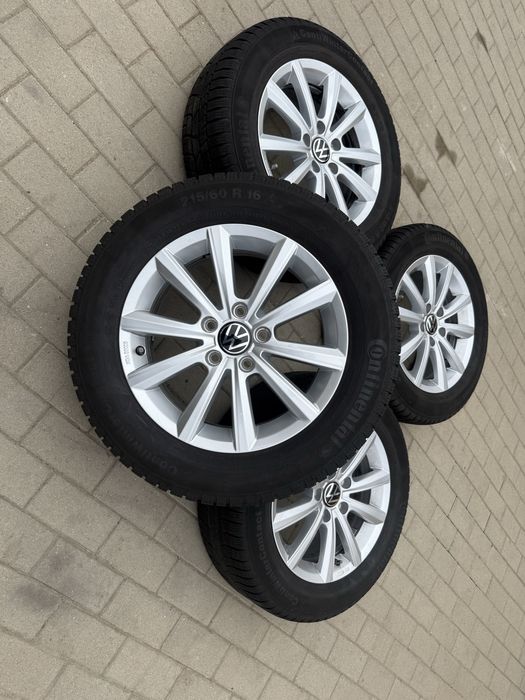 Jante Vw passat 2021 B8 B7 b6 originale 215 60 16 continental iarna