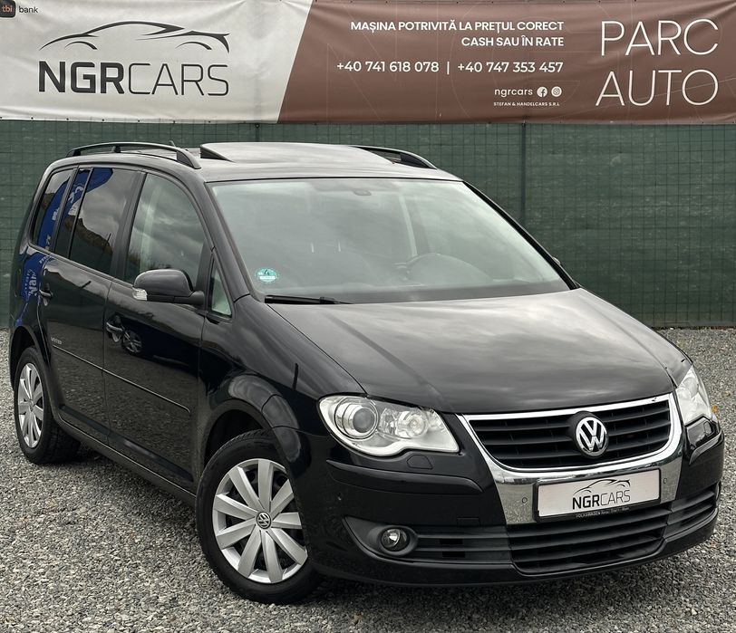 Vw Touran United 7 locuri 1.9 Tdi DSG RATE/TRANSPORT/NUMERE ROSII