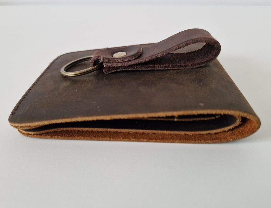 Portofel din piele naturală Crazy Horse, maro