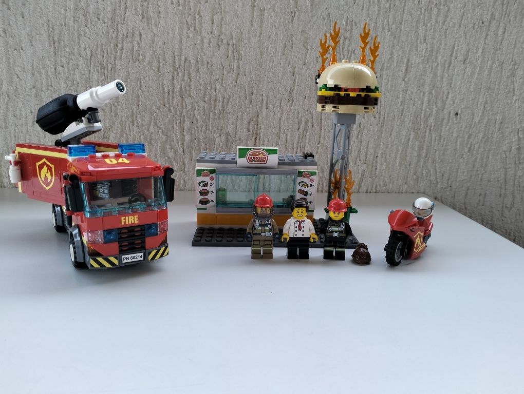 Lego City 60214 fire set