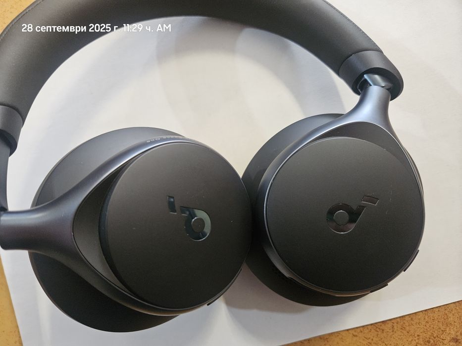Безжични слушалки с микрофон Anker - Soundcore Space One Pro, ANC,
