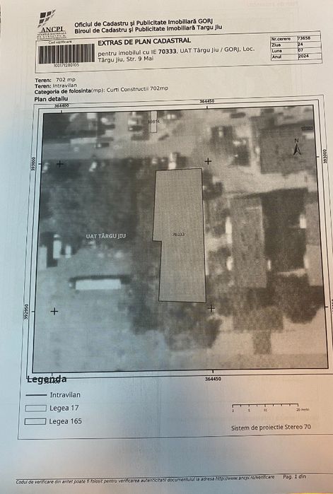 Teren intravilan Targu Jiu