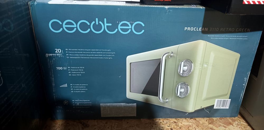 Microunde Cecotec Proclean 3110 Retro Green