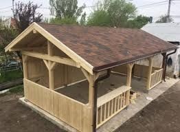 Foișoare terase pergole din lemn