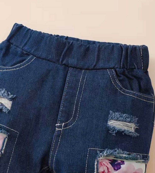 Пролетен комплект дънки с туника